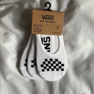 Vans 3 Pack No-Show Socks